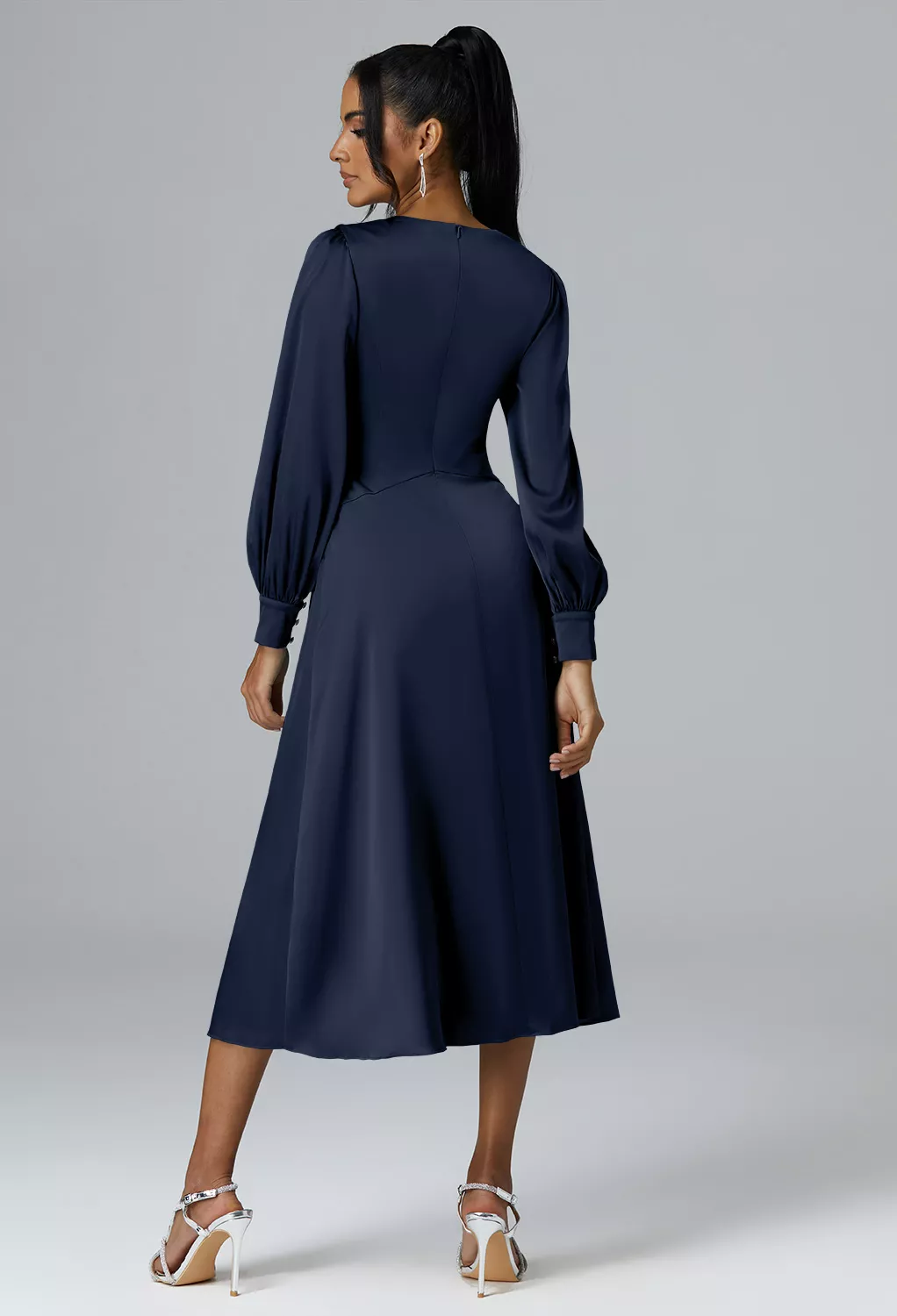 AW Sibylla Dark Navy  Cocktail Wedding Guest Dresses